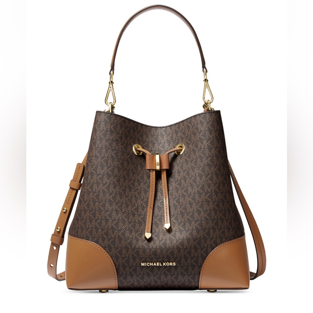 Michael Kors Mercer Logo Bucket Bag